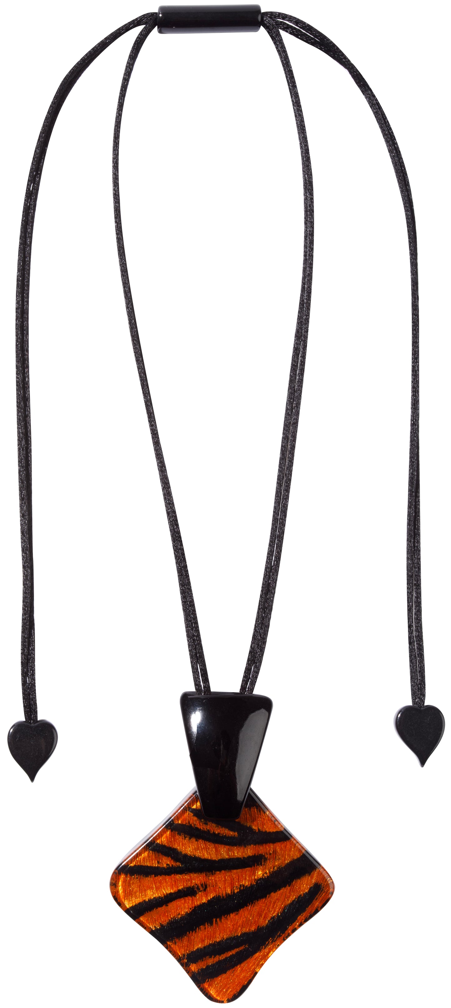 Ciondolo resina ZSISKA – Collezione Amal Arancione