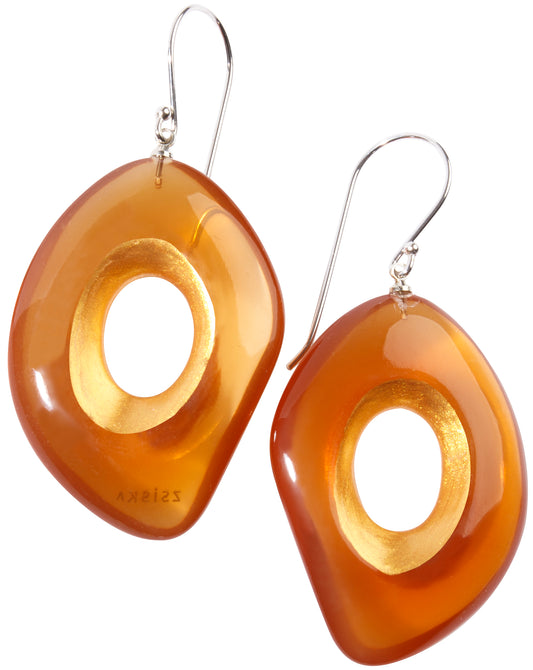 Orecchini resina ZSISKA - Collezione Crescence